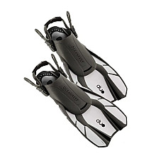 Ласти Ocean Reef OR020106 DUO FINS - L/XL, чорно-білі