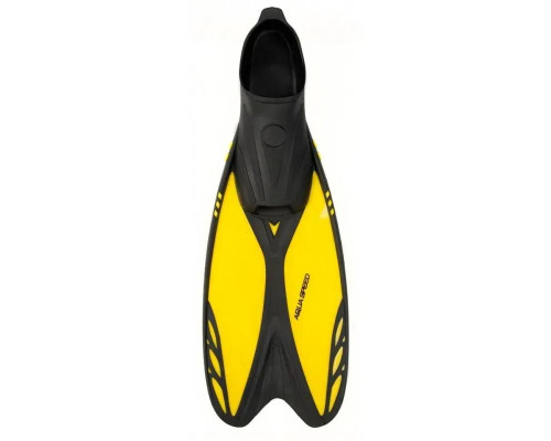 Ласти дитячі Aqua Speed VAPOR 6711, чорно-жовті
