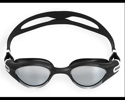 Окуляри для плавання Arena THE ONE PLUS MIRROR, чорно-срібні