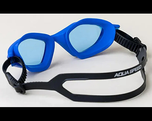 Окуляри для плавання Aqua Speed ZENITH, чорно-сині