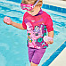 Окуляри-маска для плавання дитячі Speedo SEA SQUAD MASK JU, рожево-сірі