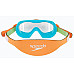 Окуляри-маска для плавання дитячі Speedo SEA SQUAD MASK JU, зелено-бірюзові