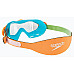 Окуляри-маска для плавання дитячі Speedo SEA SQUAD MASK JU, зелено-бірюзові