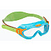 Окуляри-маска для плавання дитячі Speedo SEA SQUAD MASK JU, зелено-бірюзові