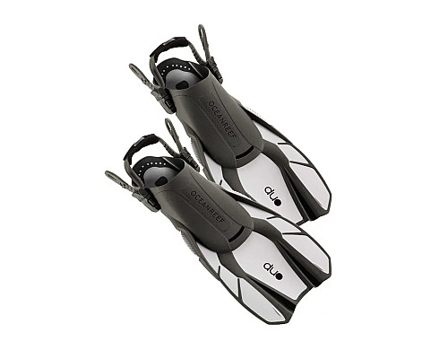 Ласти Ocean Reef OR020105 DUO FINS - S/M, чорно-білі Ласти Ocean Reef OR020105 DUO FINS - S/M, чорно-білі