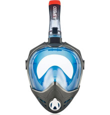 Повнолицьова маска Aqua Speed BRIZO 8739 розмір S/M, чорно-синя