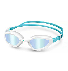 Окуляри для плавання Aqua Speed RAVEN MIRROR 61425, біло-блакитні