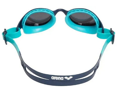 Окуляри для плавання Arena AIR JR MIRROR, чорно-бірюзові