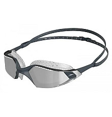 Окуляри для плавання Speedo AQUAPULSE PRO MIRROR GOG AU GREY/SILVER, чорно-сірі