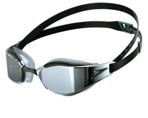 Окуляри для плавання Speedo FASTSKIN HYPER ELITE, чорно-срібні