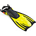 Ласти дитячі Aqua Speed WOMBAT розмір 27-31, чорно-жовті