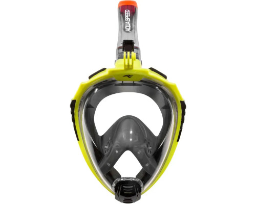 Повнолицьова маска Aqua Speed DRIFT 9936 розмір S/M, чорно-жовта