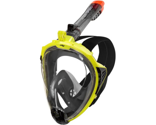 Повнолицьова маска Aqua Speed DRIFT 9936 розмір S/M, чорно-жовта