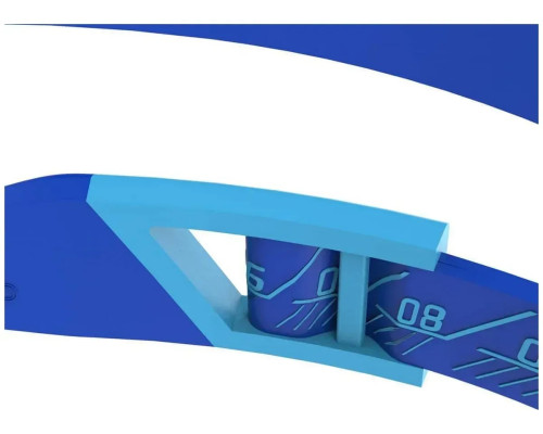 Окуляри для плавання дитячі Speedo FASTSKIN HYPER ELITE MIRROR JU, сині