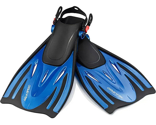 Ласти Aqua Speed WOMBAT, чорно-сині
