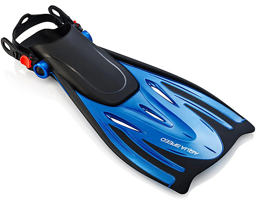 Ласти Aqua Speed WOMBAT, чорно-сині