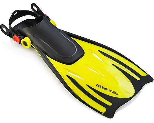 Ласти Aqua Speed WOMBAT, чорно-жовті