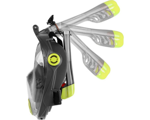 Повнолицьова маска Aqua Speed SPECTRA 2.0 9921 розмір L/XL, чорно-жовта