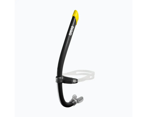 Трубка для плавання Arena SWIM SNORKEL PRO III, чорно-жовта