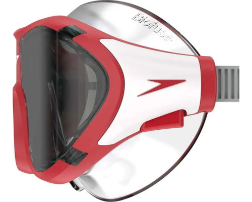 Окуляри для плавання Speedo JUNIOR BIOFUSE 2.0 MASK, червоно-сірі