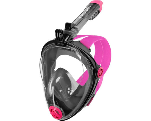 Повнолицьова маска Aqua Speed SPECTRA 2.0 9912 розмір S/M, чорно-рожева