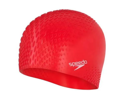 Шапка для плавання Speedo BUBBLE ACTIVE + CAP AU, червона
