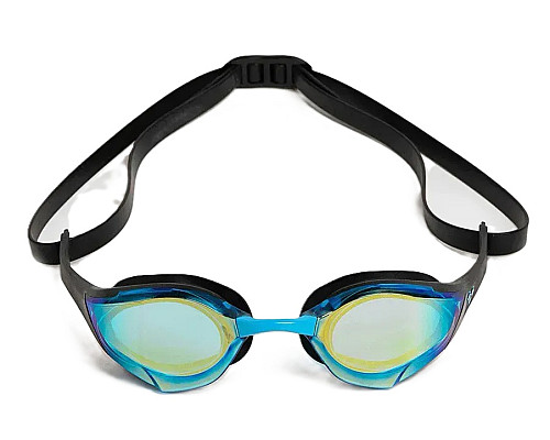 Окуляри для плавання Arena COBRA EDGE SWIPE MIRROR, чорно-голубі