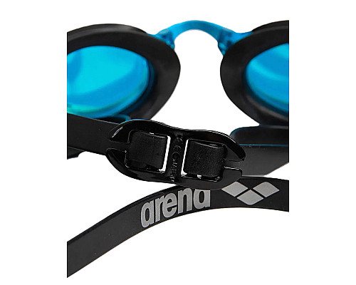 Окуляри для плавання Arena COBRA EDGE SWIPE MIRROR, чорно-голубі