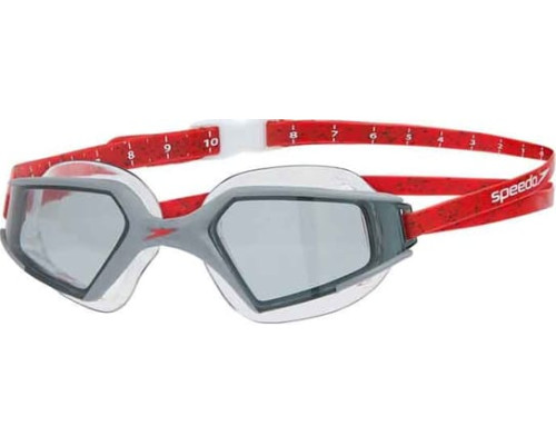 Окуляри для плавання Speedo AQUAPULSE MAX GOG V3 AU червоний, прозорий Уні One Size