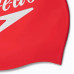 Шапка для плавання Speedo SLOGAN PRT CAP AU, червоно-білий