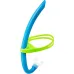 Дихальна трубка для снорклінгу дитяча AQUA Speed Juno Junior, синьо-зелена