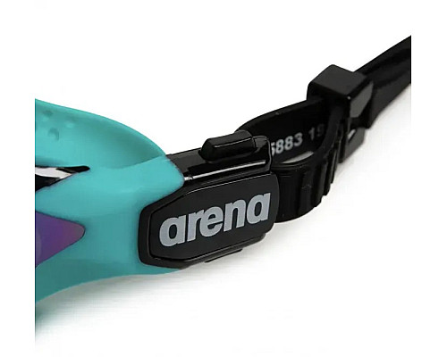 Окуляри для плавання Arena COBRA TRI SWIPE MR, чорно-бірюзові