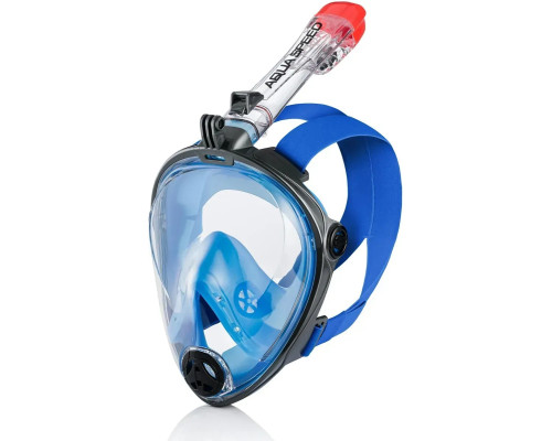 Повнолицьова маска Aqua Speed SPECTRA 2.0 7068 розмір S/M, синя