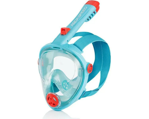Повнолицьова маска дитяча Aqua Speed SPECTRA 2.0 розмір S, синя