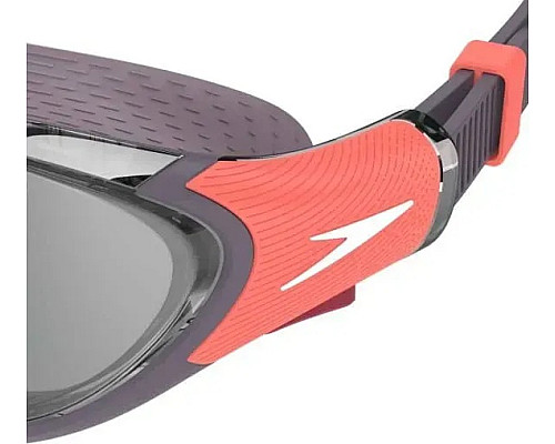 Окуляри для плавання Speedo BIOFUSE 2.0 GOG MIRROR AF, сіро-коралові