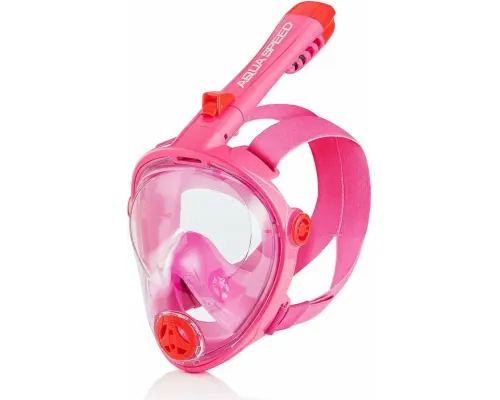 Повнолицьова маска дитяча Aqua Speed SPECTRA 2.0 KID 7085 розмір L, рожева