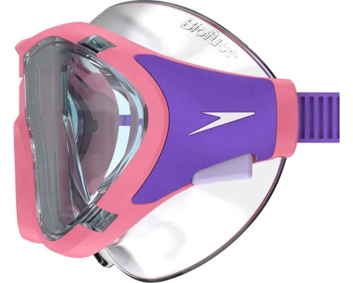 Окуляри для плавання Speedo JUNIOR BIOFUSE 2.0 MASK, рожево-фіолетові