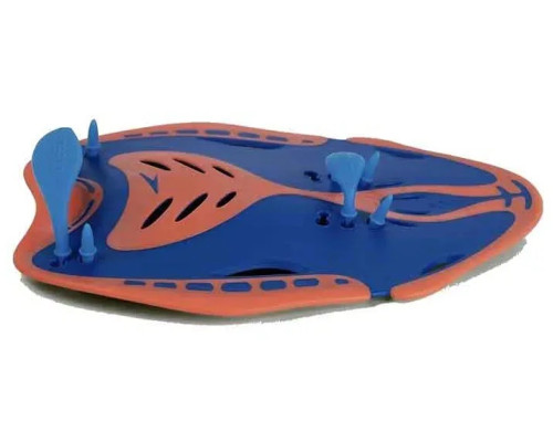 Лопатки для плавання Speedo BIOFUSE POWER PADDLE AU розмір M, синьо-оранжевий