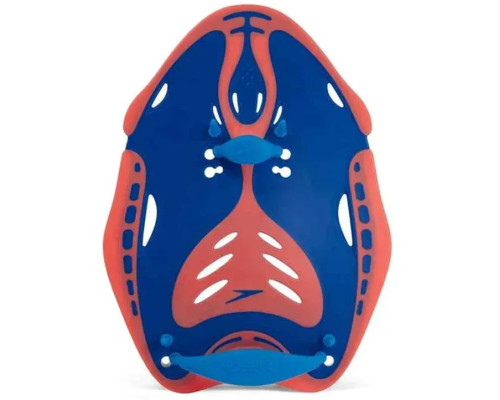 Лопатки для плавання Speedo BIOFUSE POWER PADDLE AU розмір M, синьо-оранжевий