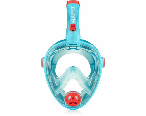 Повнолицьова маска дитяча Aqua Speed SPECTRA 2.0 KID 7083 розмір L, бірюзова