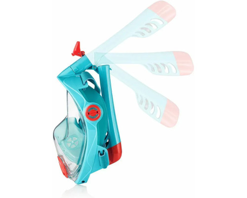 Повнолицьова маска дитяча Aqua Speed SPECTRA 2.0 KID 7083 розмір L, бірюзова