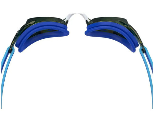 Окуляри для плавання дитячі Speedo JUNIOR VANQUISHER 3.0 MIRROR, сині