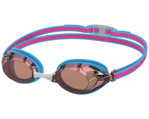 Окуляри для плавання дитячі Speedo JUNIOR VANQUISHER 3.0 MIRROR, рожеві