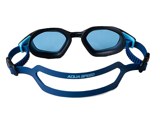 Окуляри для плавання Aqua Speed CYCLONE 61434, чорно-сині