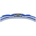 Окуляри для плавання дитячі Speedo JUNIOR VANQUISHER 3.0, біло-синій