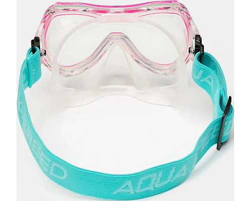 Маска для дайвінгу Aqua Speed ALIZE FS 62933, рожево-бірюзова