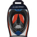 Повнолицьова маска Aqua Speed VEIFA ZX 9856 розмір S/M, чорно-оранжева