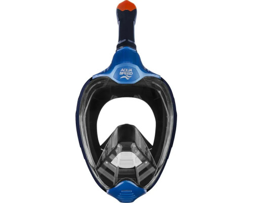 Повнолицьова маска Aqua Speed VEIFA ZX 9856 розмір S/M, чорно-оранжева