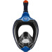 Повнолицьова маска Aqua Speed VEIFA ZX 9856 розмір S/M, чорно-оранжева