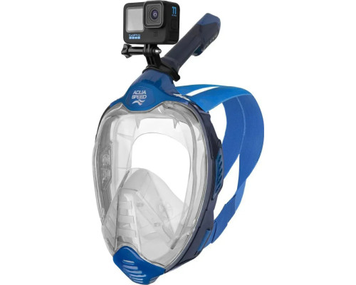 Повнолицьова маска Aqua Speed VEIFA ZX 9855 розмір S/M, синя